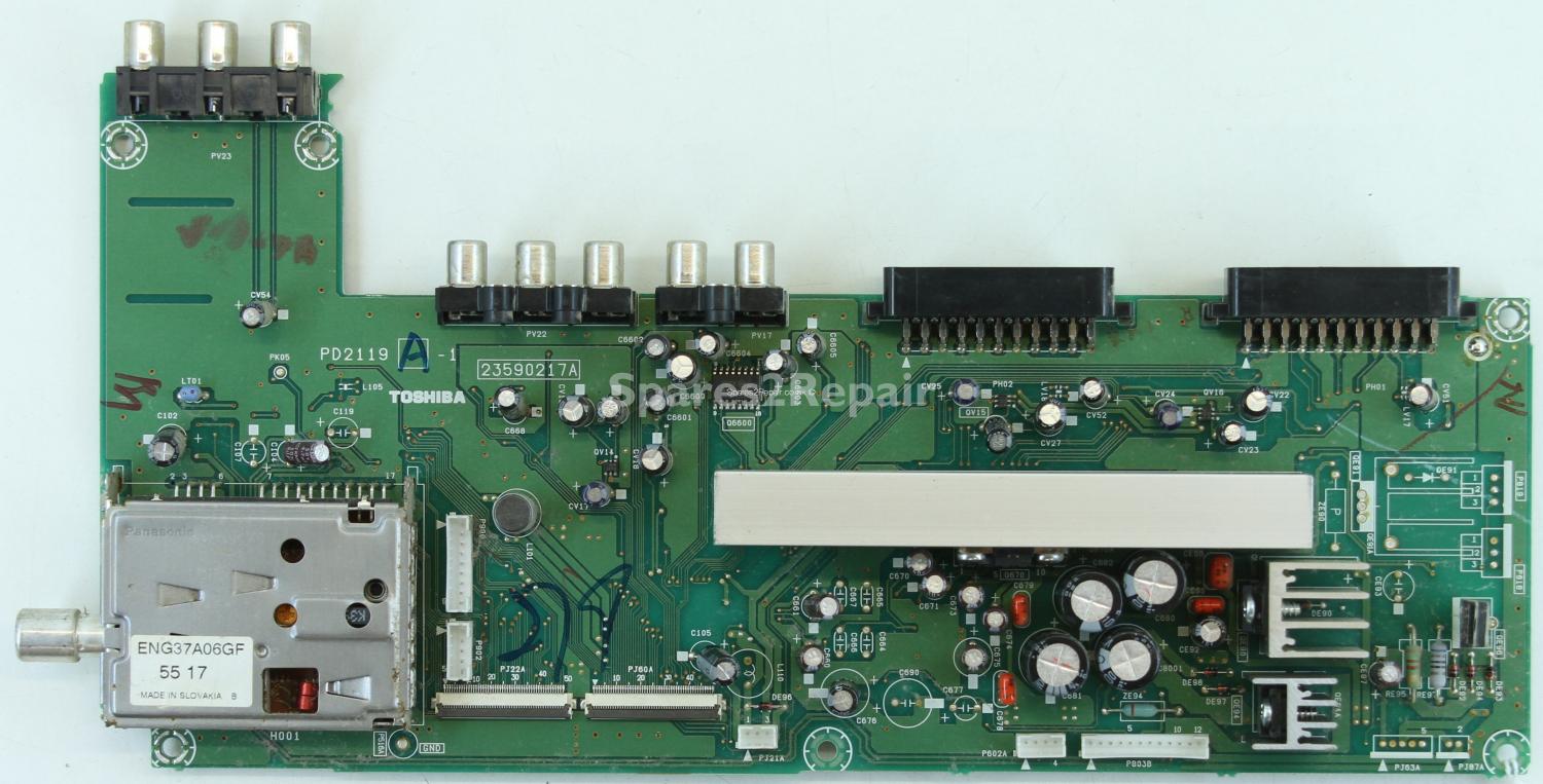 Toshiba 27WL56P - Main AV - PD2119 A-1 - 23590217A - DS-7209