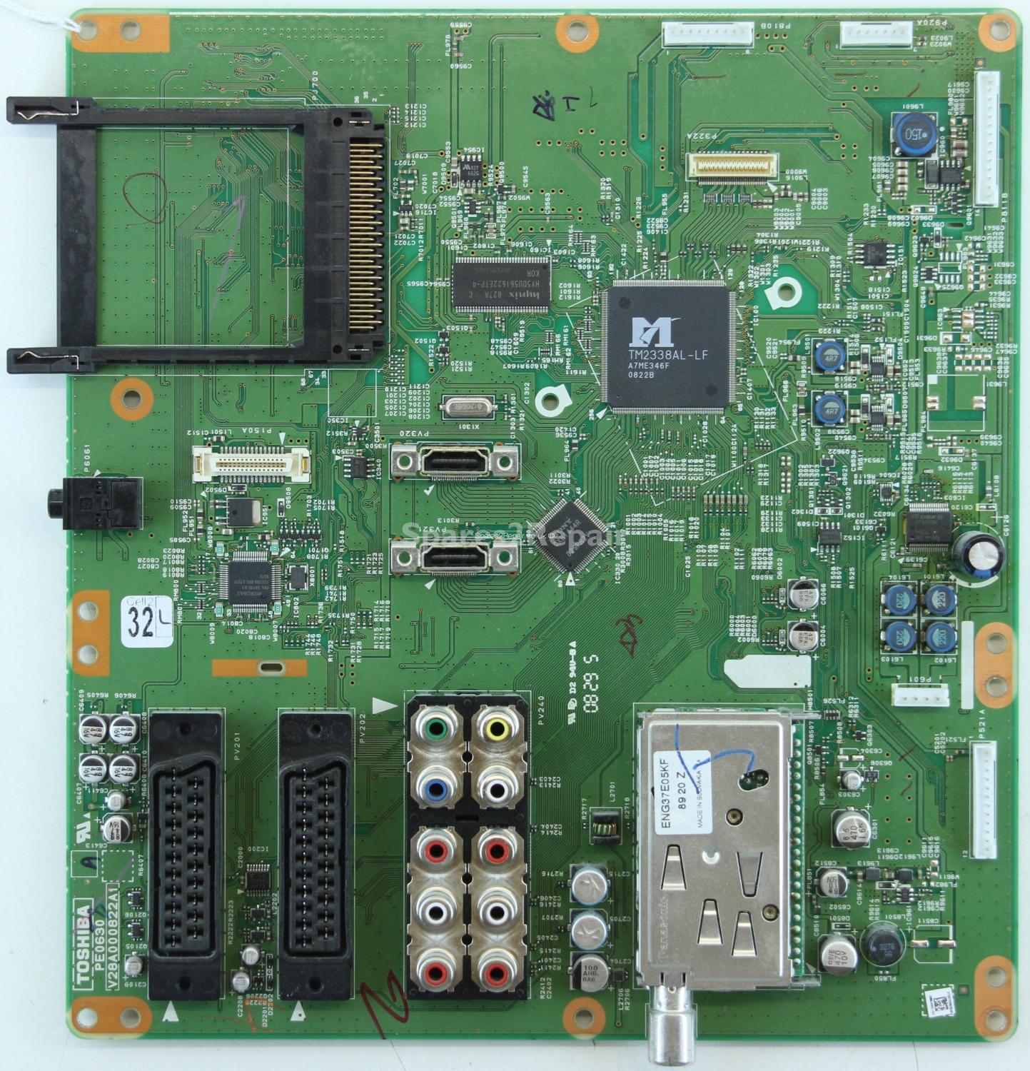 Toshiba 32AV554D - Main AV - PE0630 A - V28A000822A1