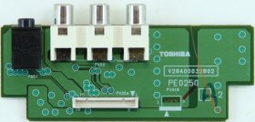 Toshiba 32C3030D - Side AV - PE0250 A-2 - V28A00032802