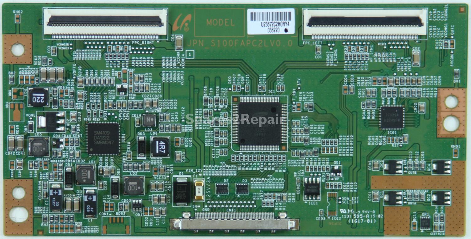 Toshiba 32RL958 - T-Con - LJ94-23672C - JPN_S100FAPC2LV0.0