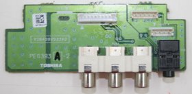 Toshiba 42C3035D - Side AV - PE0393 A-2 - V28A000533A2 - V28A000541A0 - PLC-2147