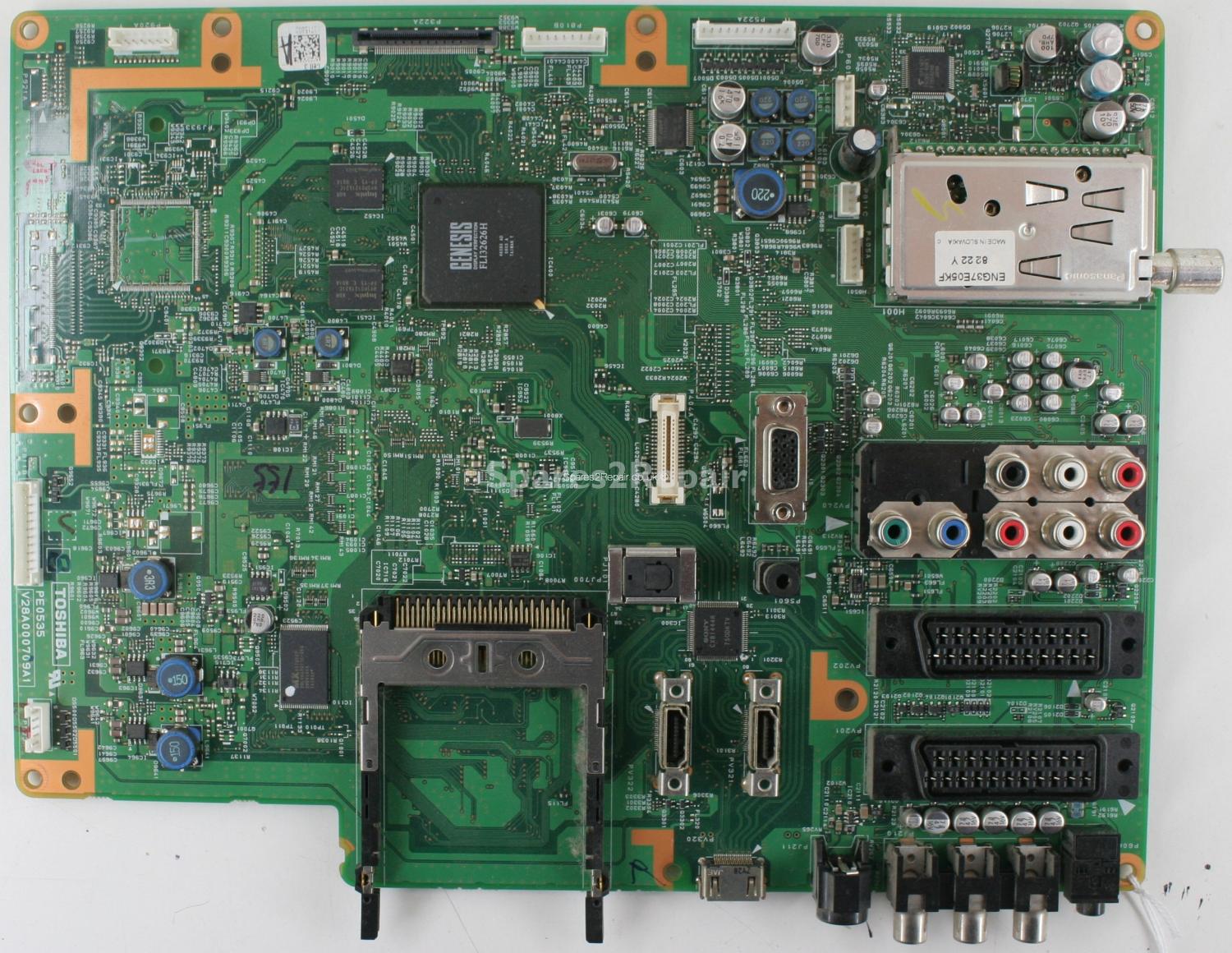 Toshiba 42XV505D - Main AV - V28A000709A1 - PE0535 B