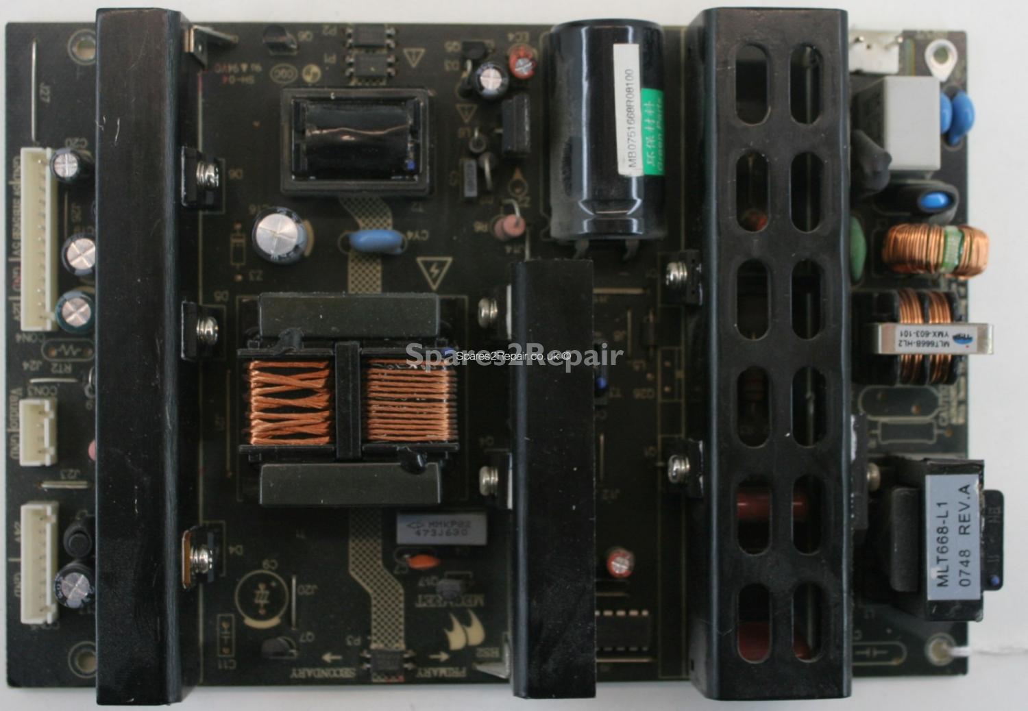 Level LCT-TV32 - PSU - MLT668 - Rev 1.5 - MLT668-L1 - Rev A