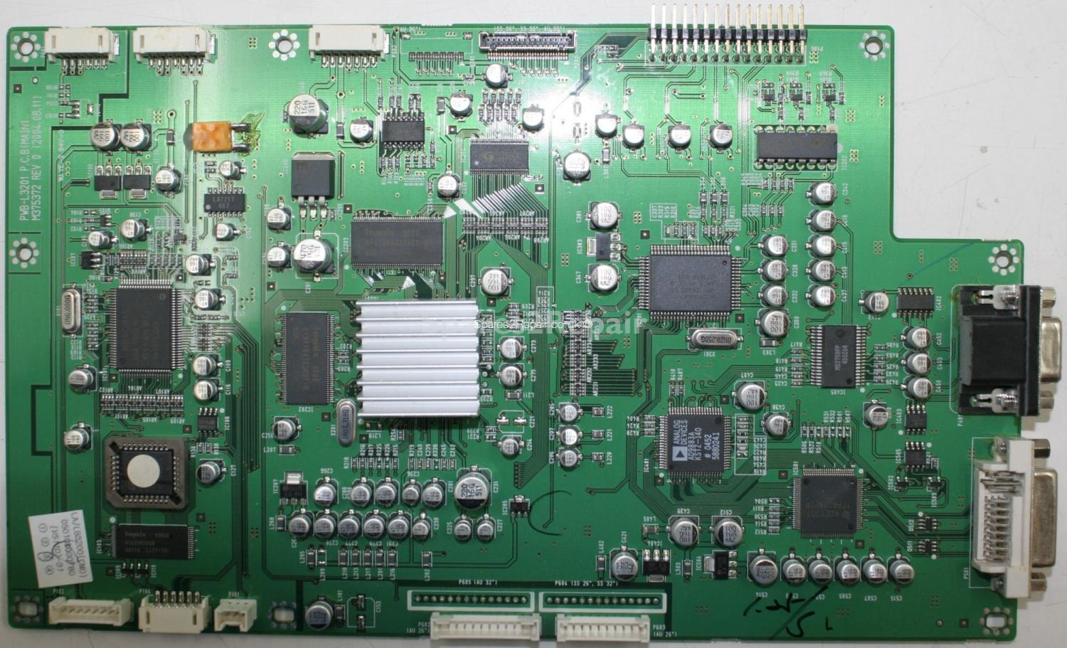 V7 LTV32D - Main AV - PWB-L3201 - M375372 - Rev 0