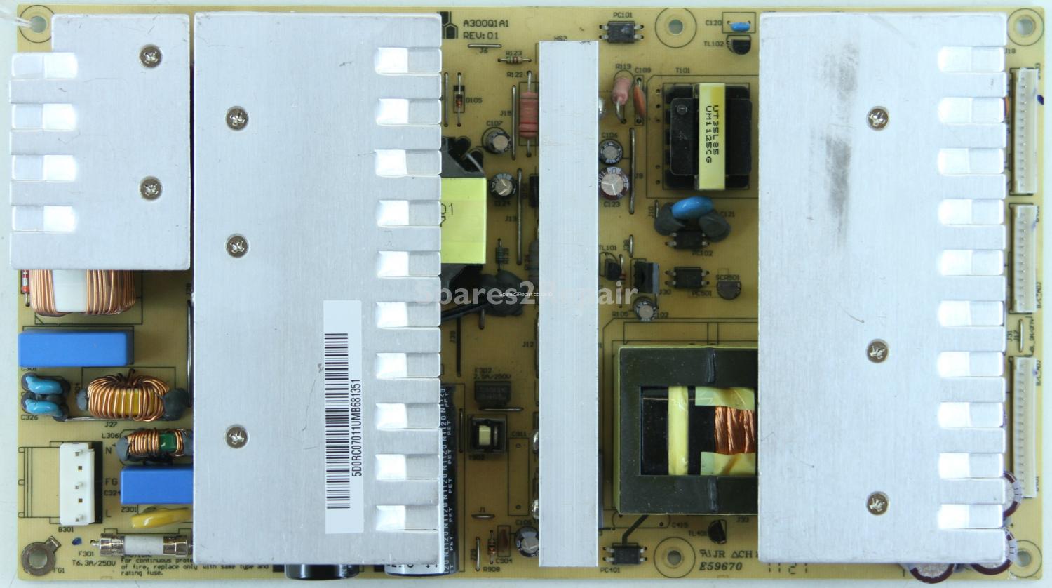 Viewsonic CD4225 - PSU - A300Q1A1 - REV:01 - 5D.0RC07.011