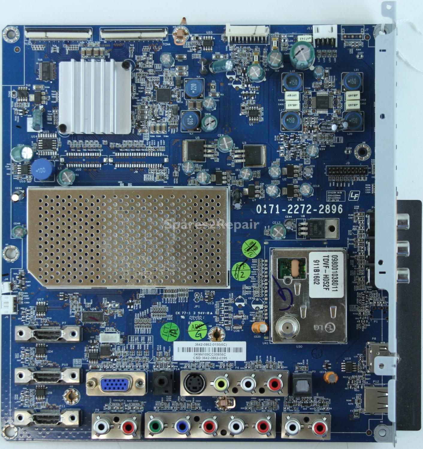 Vizio VL420M - Main AV - 0171-2272-2896 - 3642-0862-0150(6C)